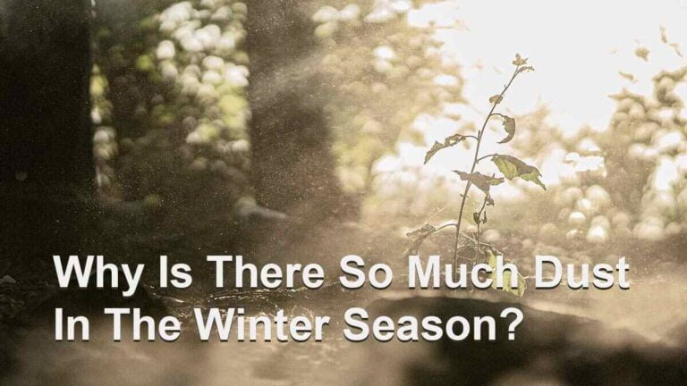 Dust In The Winter Season