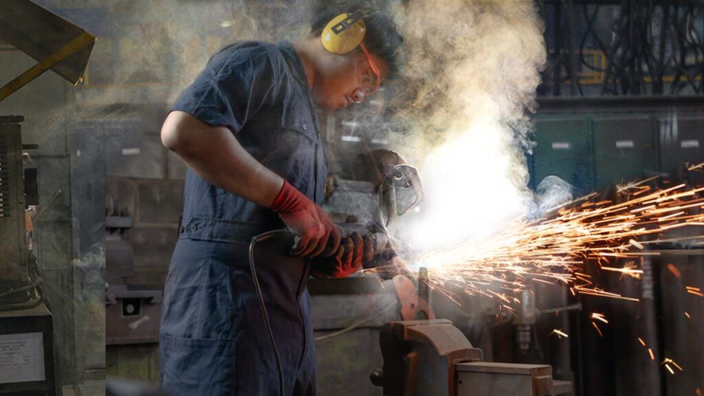 Inhaling Metal Dust