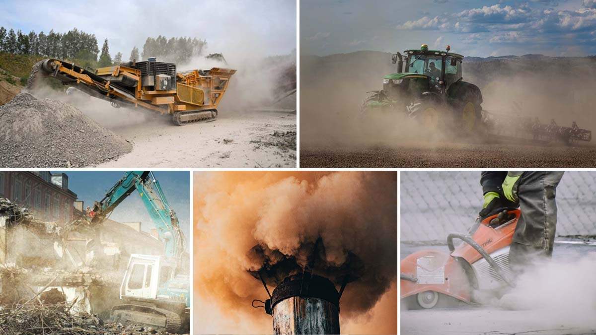 Sources of Industrial Dust